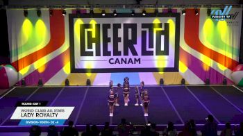 World Class All Stars - Lady Royalty [2024 L1 Youth - D2 - A Day 1] 2024 CANAM Grand Nationals