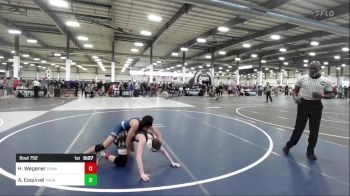 90 lbs 2nd Place - Hayden Wegener, Stampede WC vs Austin Esquivel, Thundercats WC