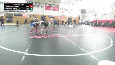 105 lbs Cons. Round 4 - Madysen Roman, Heritage (Brentwood) vs Priseya Ornelas, Tennyson