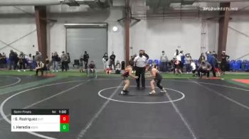 95 lbs Semifinal - Gavin Rodriguez, Elite vs Izaiah Heredia, Bound Brook