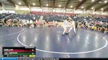 175 lbs Quarterfinals (8 Team) - Gabe Lake, MONTANA1 vs Trey Dieringer, Oregon1