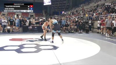 157 lbs Champ. Rd Of 128 - Clayton McGuire, AK vs Jake Rivera, CT