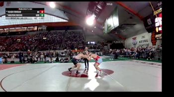 4A 175 lbs Champ. Round 1 - Kash Rhead, Marsh Valley vs Kelton Ricks, South Fremont