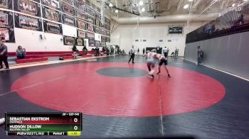 137-141 lbs Round 1 - Hudson Dillow, Ralston Valley vs Sebastian Ekstrom, Chatfield