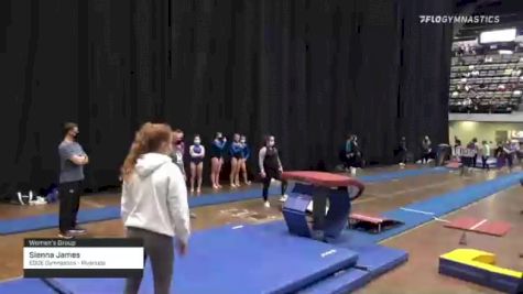 Sienna James - Women's Group, EDGE Gymnastics - Riverside - 2021 Women's Xcel Region 4 Championships