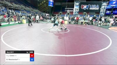 175 lbs Rnd Of 32 - Lucas Estes, MO vs Braxten Westendorf, IA