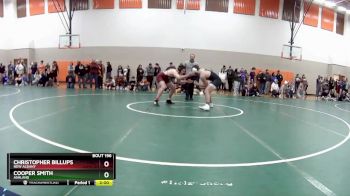190 lbs Champ. Round 2 - Cooper Smith, Ashland vs Christopher Billups, New Albany