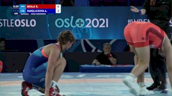 68 kg Qualif. - Rin Miyaji, Japan vs Adela Hanzlickova, Czech Republic