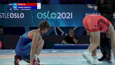68 kg Qualif. - Rin Miyaji, Japan vs Adela Hanzlickova, Czech Republic