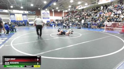 150 lbs Champ. Round 1 - Evan Gray, Chino vs Igor Rodarte, Tesoro