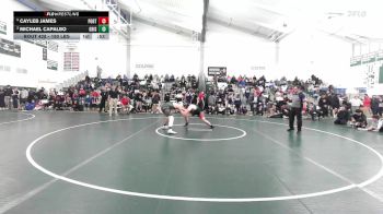 190 lbs Consolation - Cayleb James, Portland/Cromwell vs Michael Capalbo, Griswold/Wheeler