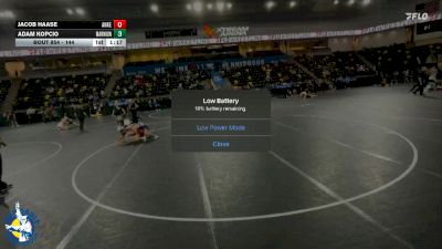 144 lbs Cons. Round 3 - Jacob Haase, Ankeny vs Adam Kopcio, Aurora (Marmion Academy)