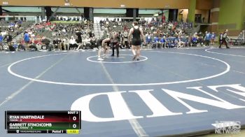 190 lbs Quarterfinals (8 Team) - Garrett Stinchcomb, BROKEN ARROW vs Ryan Martindale, YUKON