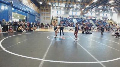 130 lbs Champ. Round 1 - Nova Estrada, Daughters Of Zion vs Kayli Morgan, Resilient Wrestling Club
