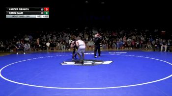 190 lbs 1st Place Match - Xander Birakos, Oakdale vs Ronin Davis, Liberty