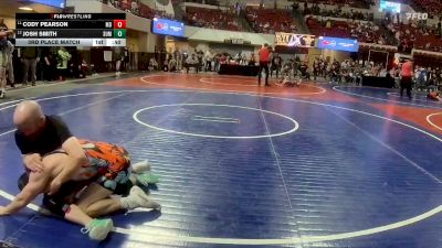 140 lbs 3rd Place Match - Cody Pearson, Montana Disciples vs Josh Smith, Riverton USA Wrestling