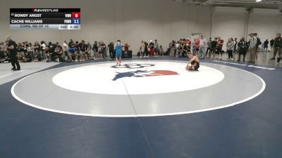 51 kg Cons. Rd Of 16 - Rowdy Angst, Victory Wrestling vs Cache Williams, Position Wrestling