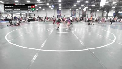 138 lbs Rr Rnd 3 - AJ Pierce, 5forty Lady Brawlers II vs Savannah Timney, Lady Bandits