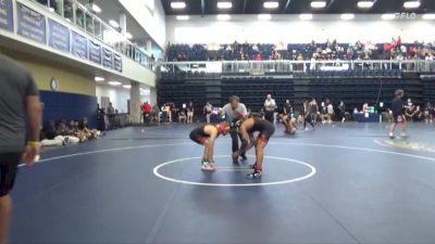 141 lbs Cons. Round 5 - Emmanuel Altorre, Lassen College vs Mitchell Miller, Lassen College