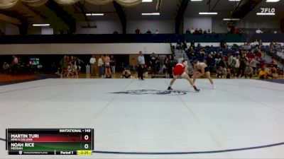 149 lbs Quarterfinal - Martin Turi, King`s College vs Noah Rice, Messiah