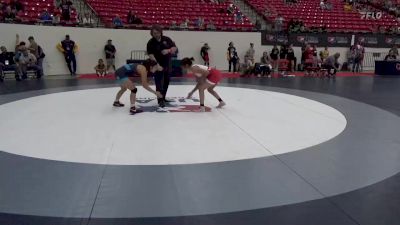 53 kg Cons 16 #2 - Joanalicia Ramirez, Virginia vs Melanie Mendoza, Team Tornado Wrestling Club