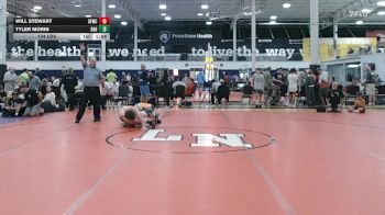 134 lbs Rr Rnd 3 - Will Stewart, Sly Fox WC - HSC vs Tyler Morin, Southern Regional - HSC