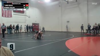 113 lbs Cons. Round 1 - Anuj Kulal, Southport Wrestling Club vs Dominic Dillon, Griffith