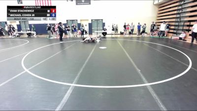 132 lbs Cons. Round 6 - Evan Stachewicz, MI vs Michael Cohen Jr, MN