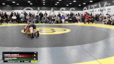 112 lbs Round 3 - Thomas Ross, Triumph vs Hawke Garrett, Team Nazar Training Center