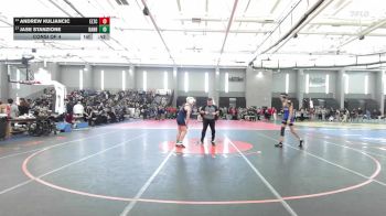 132 lbs Consi Of 4 - Andrew Kuljancic, Ellis Tech vs Jase Stanzione, Danbury