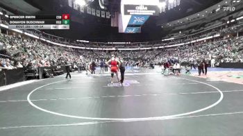190-3A Cons. Semi - Spencer Smith, Centauri High School vs Donavon Buschman, Fort Lupton