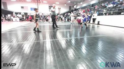 70 lbs Rr Rnd 3 - Nolan Hilburn, Seneca Youth Wrestling Club vs Sawyer Simpson, Salina Wrestling Club