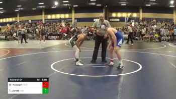 Match - Wyatt Hanson, Havre Wrestling vs Tysen Jones, Eagle High School