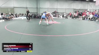 155 lbs Quarters & 1st Wb (16 Team) - Desza Munson, Colorado vs Marieda Kalahar, South Dakota