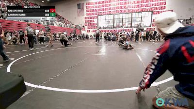 52 lbs Quarterfinal - Josiah Ruiz, Clinton Youth Wrestling vs Easton Hans, Lions Wrestling Academy