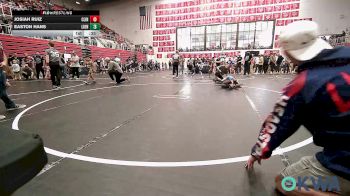 52 lbs Quarterfinal - Josiah Ruiz, Clinton Youth Wrestling vs Easton Hans, Lions Wrestling Academy