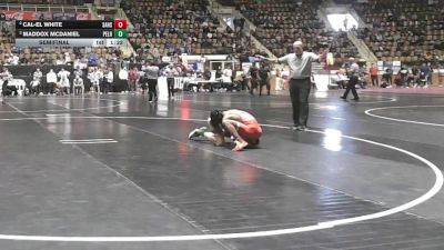 6A 120 lbs Semifinal - Maddox Mcdaniel, Pelham vs Cal-el White, Saraland