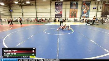 88 lbs Rd# 6- 9:00am Saturday Final Pool - Dandre Adams, No Escape W.A. vs Haiden Jones, PA White