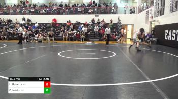 189 lbs Consolation - Levi Roberts, Biglerville vs Collin Neal, Boiling Springs
