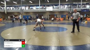 Consolation - Nick Colasurdo, Kent State Unattached vs Gus Sutton, Cleveland State-Unattached