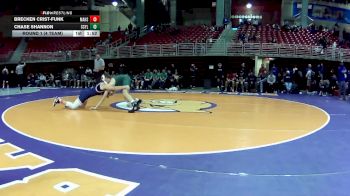 157 lbs Round 1 (4 Team) - Brecken Crist-Funk, Manhattan HS vs Chase Shannon, Schuyler