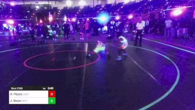 70 lbs Rr Rnd 2 - Aden Pepos, Laurel Matburners vs Jaidan Beyer, NM Gold