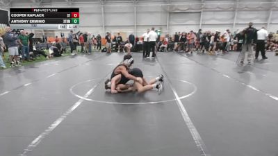 132 lbs Round 1 (8 Team) - Cooper Kaplack, Stealth Training vs Anthony Erminio, Xtreme Team