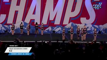 Peak Elevation Cheer - K2 [2024 L2 Junior - D2 - Small Day 1] 2024 CHAMPS Grand Nationals