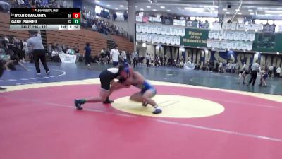 132 lbs Champ. Round 2 - Gabe Parker, Spanish Springs vs Ryan Dimalanta, Rancho Bernardo