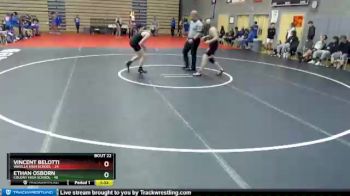 135 lbs Round 6: 1:00pm Sat. - Ethan Osborn, Colony High School vs VINCENT BELOTTI, Wasilla High School