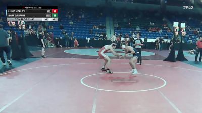 157 lbs Consi Of 32 #2 - Luke Kelley, Melrose vs Sam Griffin, Franklin