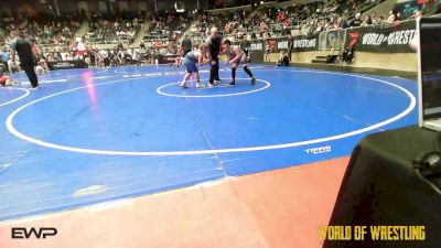 Consi Of 4 - Leland Holden, Ponca City Wildcat Wrestling vs Eli Roark, ALL AMERICAN WRESTLING CLUB