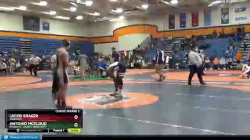 184 lbs Champ. Round 2 - Jacob Kraker, Wheaton vs Antonio McCloud, Mount St. Joseph University