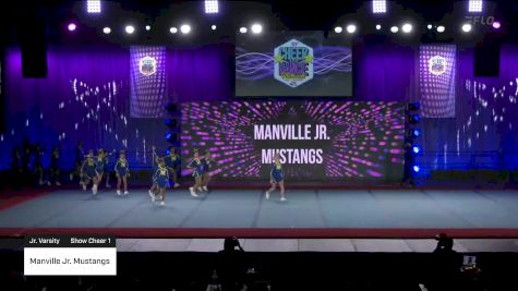 Manville Jr. Mustangs [2022 Jr. Varsity Show Cheer 1] 2022 Pop Warner National Cheer & Dance Championship